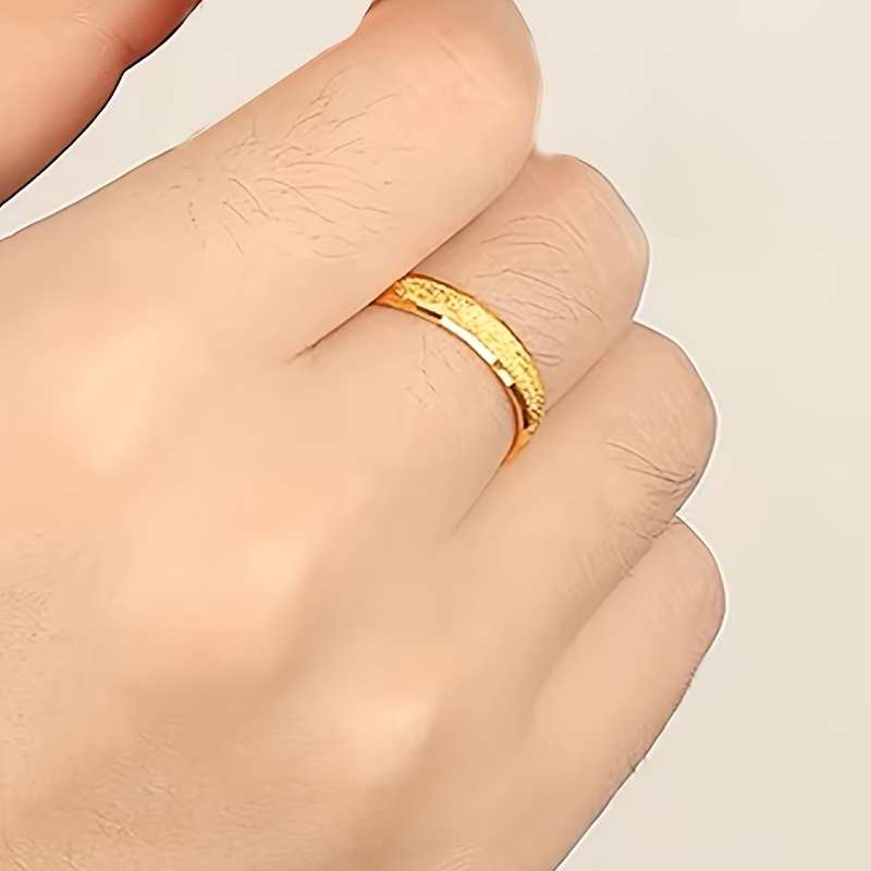 4mm Frosted Wedding Ring